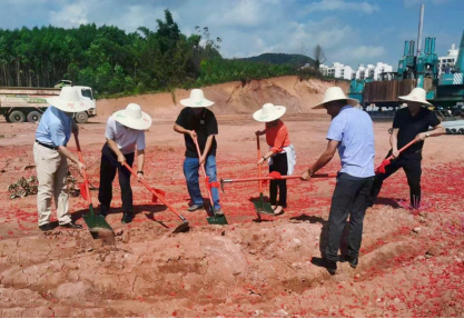 广西亿航无人机项目生产工厂建设工程在贺州举行开工仪式(图1)